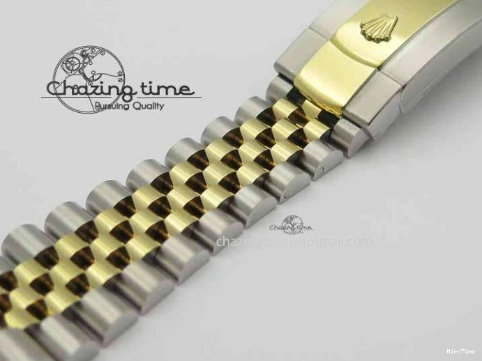 MiroTime 0125 Casual DateJust II 41mm SS YG BP Maker Best Edition White Dial On Jubilee Bracelet 3673